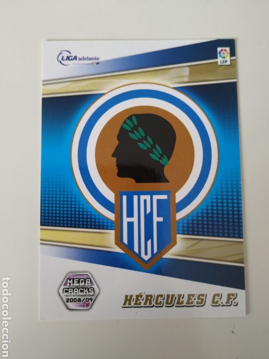 Figurine di Calcio: Megacracks 2008/09 411 Escudo H&eacute;rcules