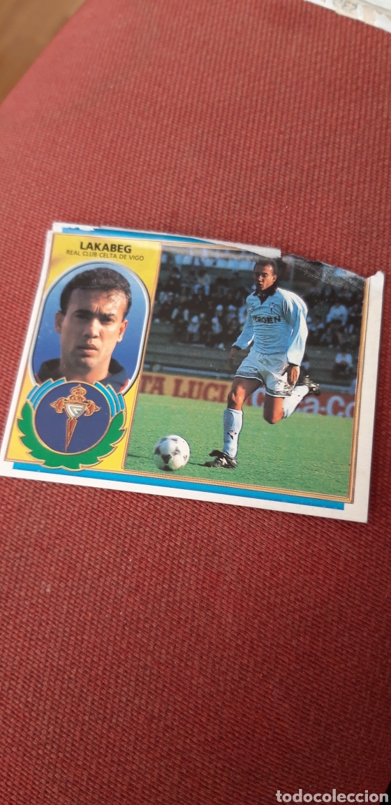 Cromos de f&uacute;tbol: Lakabeg celta este 96 97 196 1997 ventanilla - Foto 1