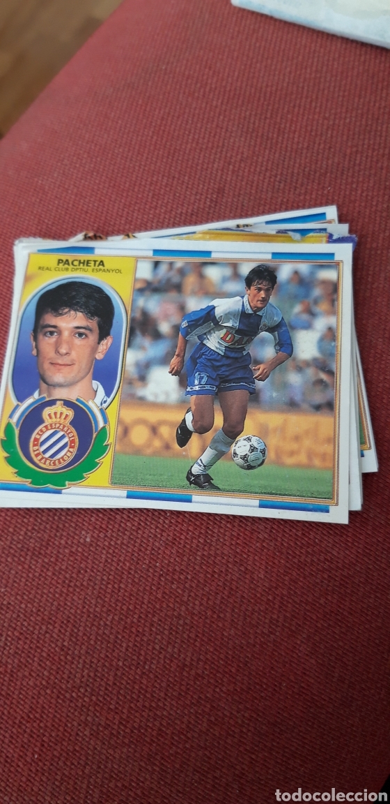 Cromos de f&uacute;tbol: Pacheta espa&ntilde;ol este 96 97 196 1997 ventanilla - Foto 1