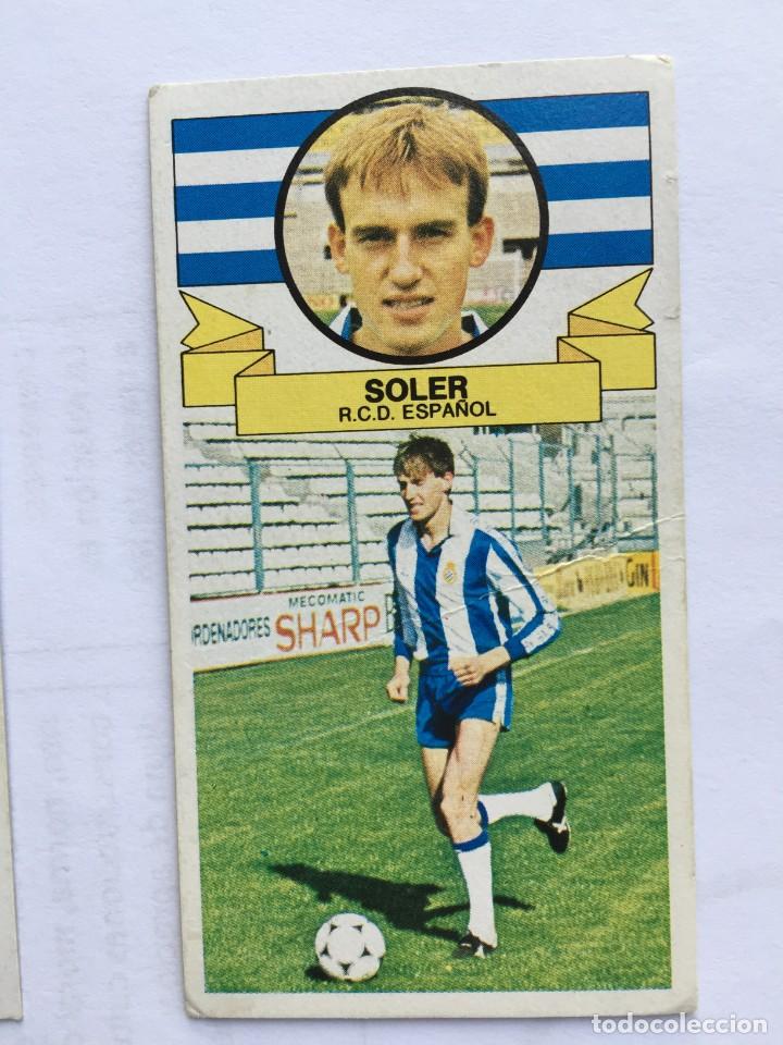 Cromos de f&uacute;tbol: Ediciones Este Liga 85 - 86 SOLER, Nunca pegado - Foto 1