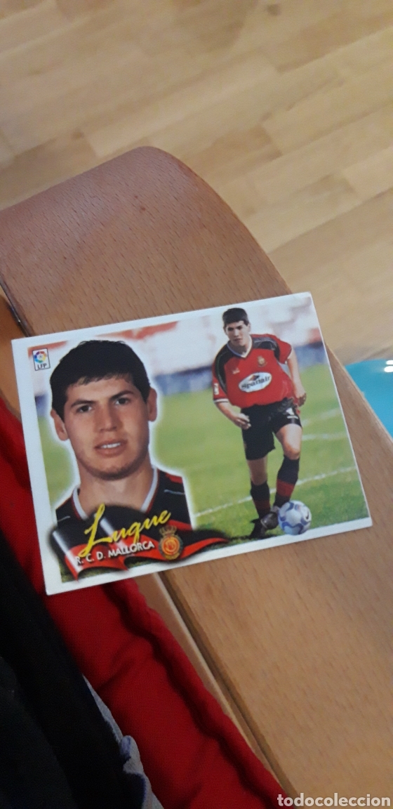 Cromos de f&uacute;tbol: Luque Mallorca este 00 01 2000.2001 sin pegar - Foto 1