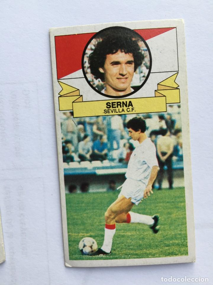 Cromos de f&uacute;tbol: Ediciones Este Liga 85 - 86 SERNA Nunca pegado - Foto 1
