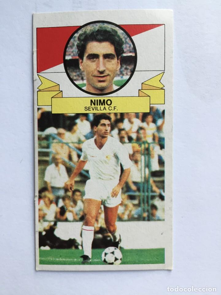 Cromos de f&uacute;tbol: Ediciones Este Liga 85 - 86 NIMO Nunca pegado - Foto 1