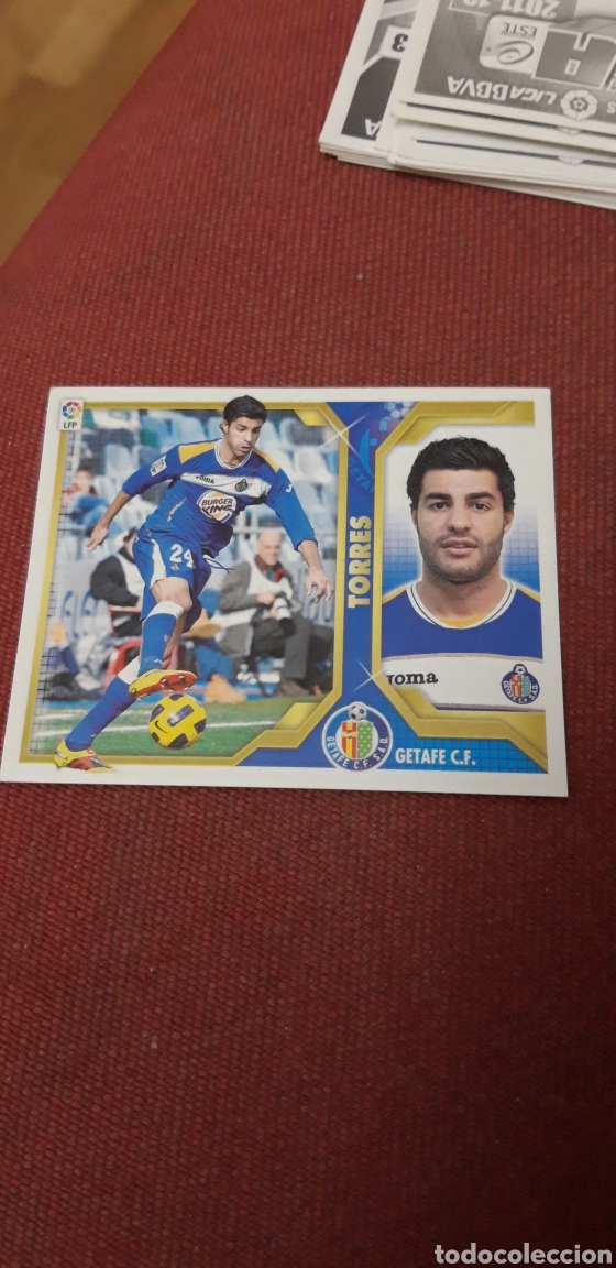 Cromos de f&uacute;tbol: Torres getafe este 12 11 2012 2011 sin pegar - Foto 1