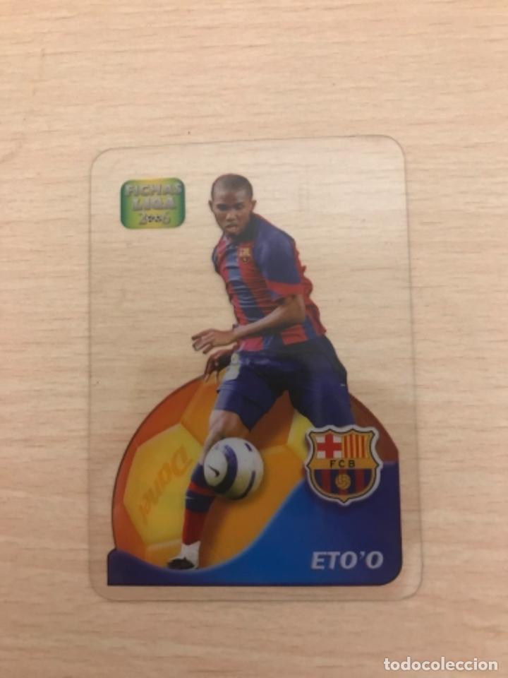 Cromos de f&uacute;tbol: Etoo - Foto 1