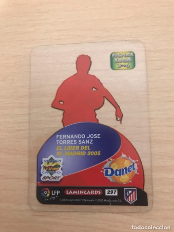 Cromos de f&uacute;tbol: Fernando Torres - Foto 2