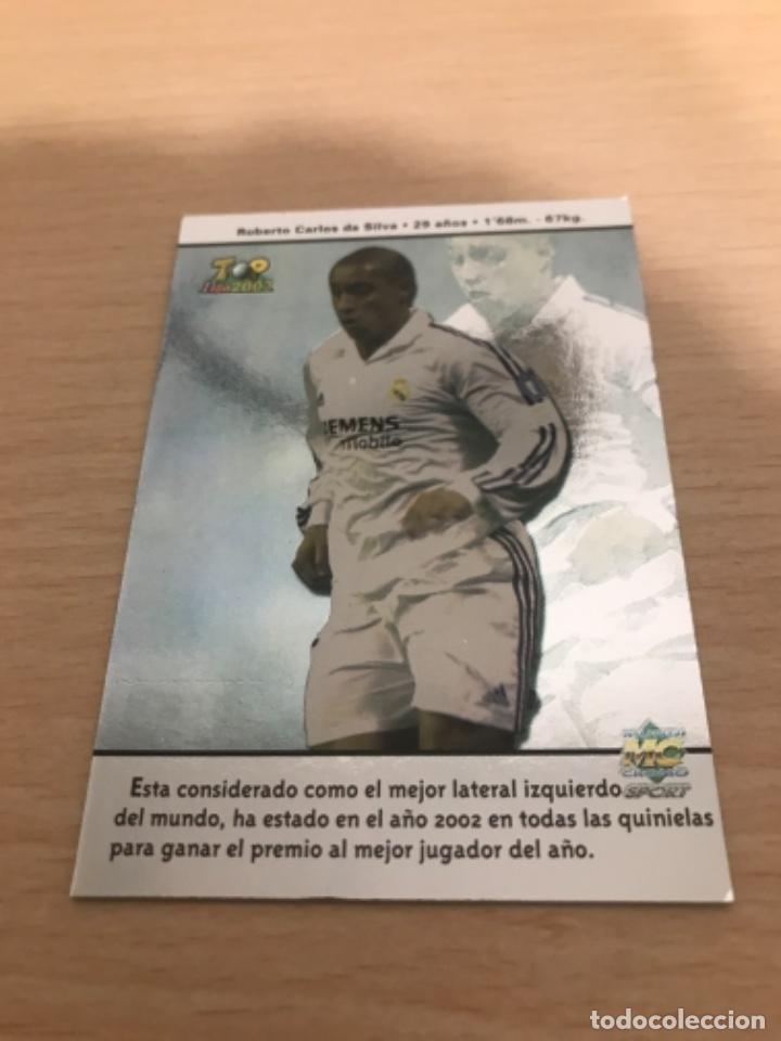 Cromos de f&uacute;tbol: Roberto Carlos - Foto 2
