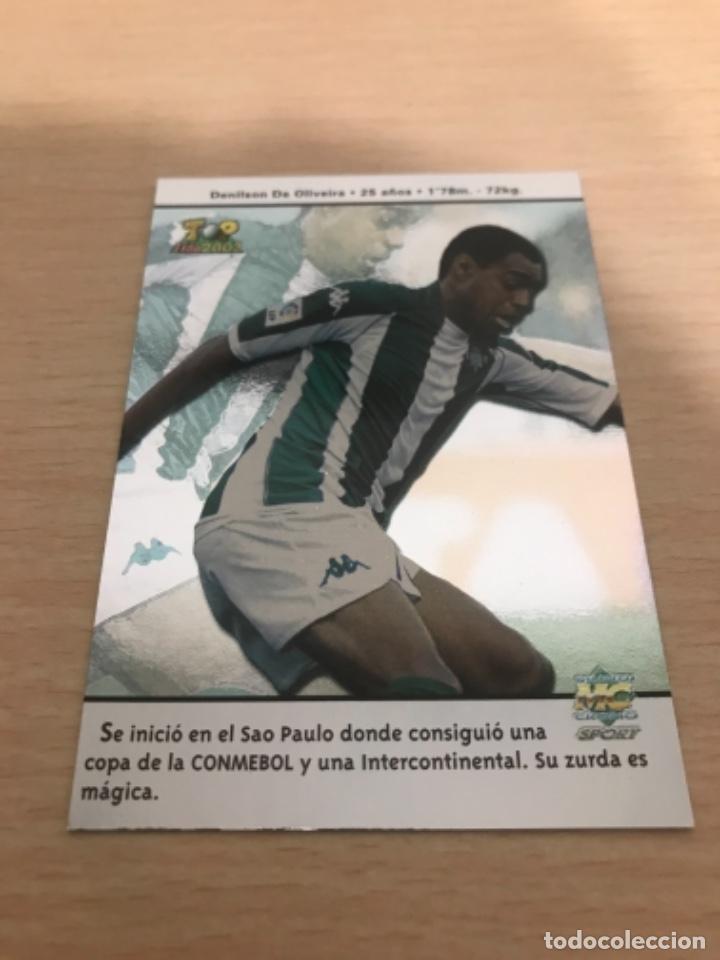 Cromos de f&uacute;tbol: Denilson - Foto 2