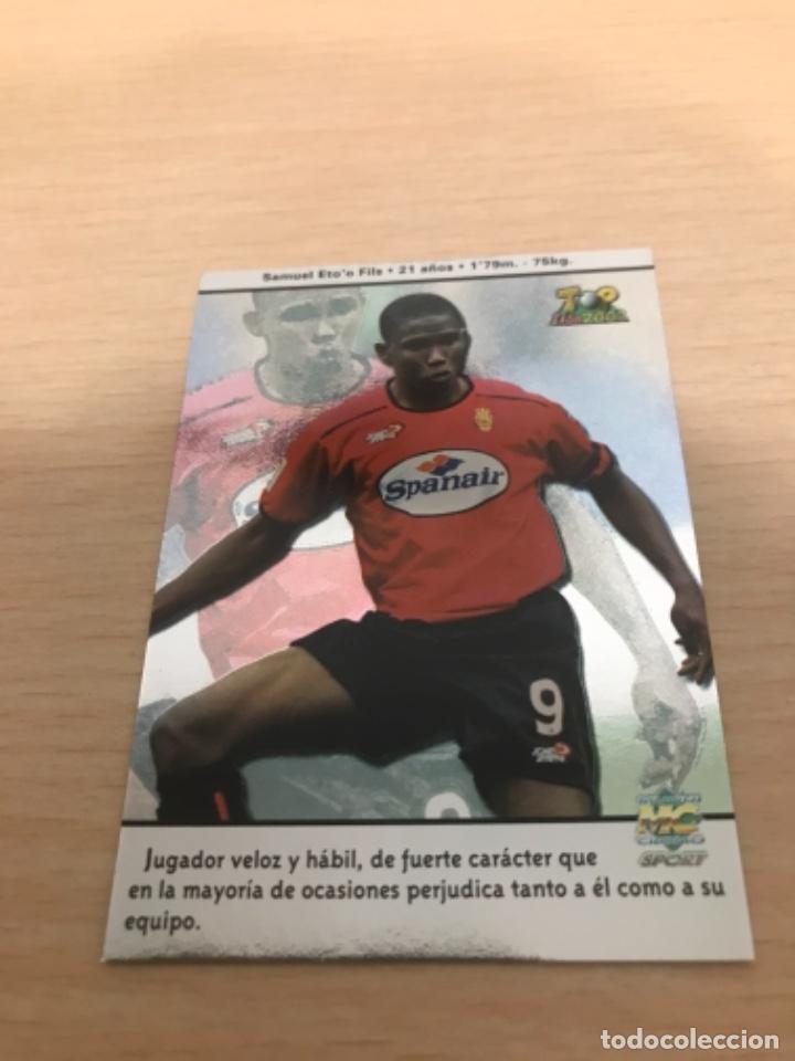 Cromos de f&uacute;tbol: Etoo - Foto 2