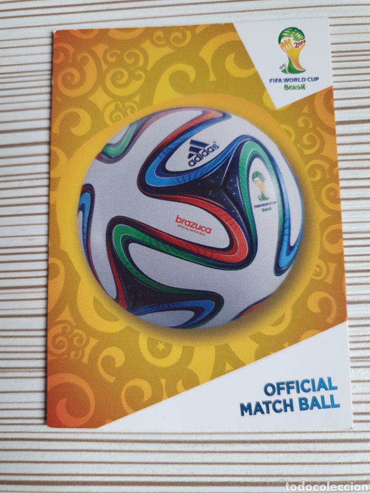 Cromos de F&uacute;tbol: ADRENALYN XL MUNDIAL BRASIL 2014 PANINI FIFA WORLD CUP 14 OFFICIAL MATCH BALL