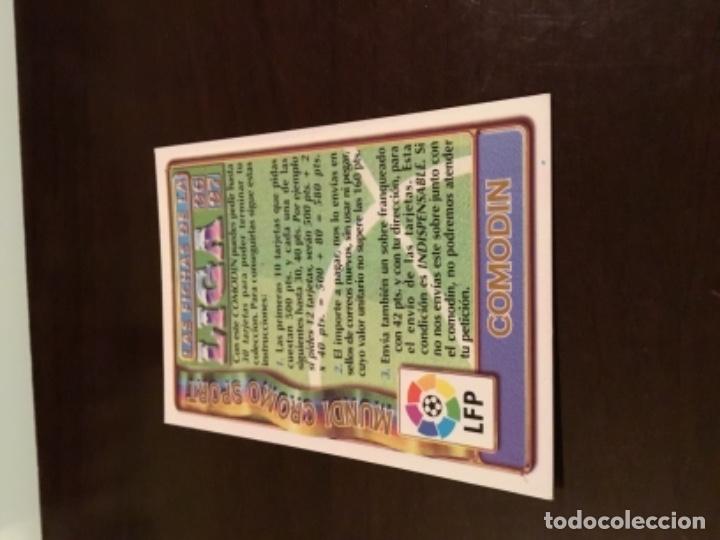 Figurine di Calcio: Cromo comodin las fichas de la liga 96 97