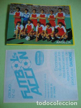 Cromos de f&uacute;tbol: CROMO ALBUM FUTBOL EN ACCION DE DANONE NUMERO 42 (NUEVO)