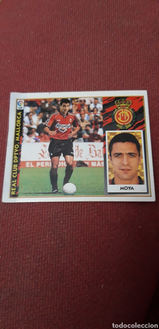 Cromos de f&uacute;tbol: Moya Mallorca este 97 98 1997 1998 ventanilla - Foto 1