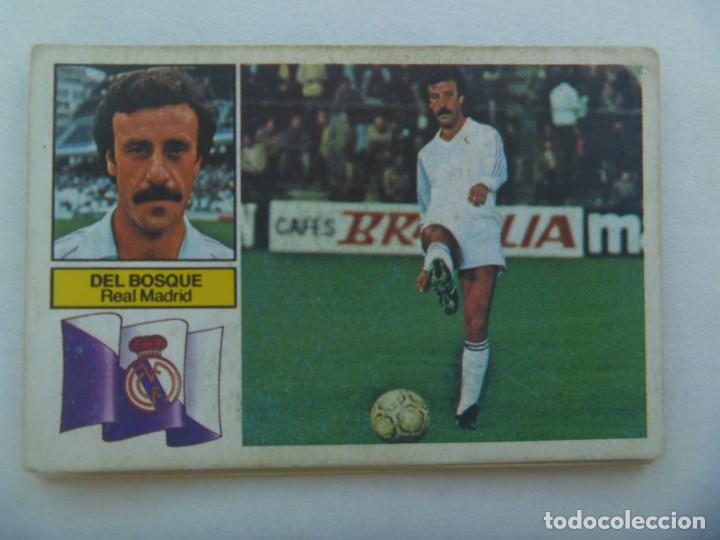 Cromos de F&uacute;tbol: CROMO DE FUTBOL DE LA LIGA 1982 - 83 , EDICIONES ESTE : DEL BOSQUE , REAL MADRID
