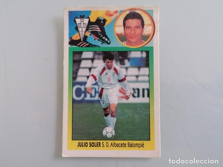 Cromos de F&uacute;tbol: ESTE 93 94 JULIO SOLER BAJA RECUPERADO &Aacute;LBUM
