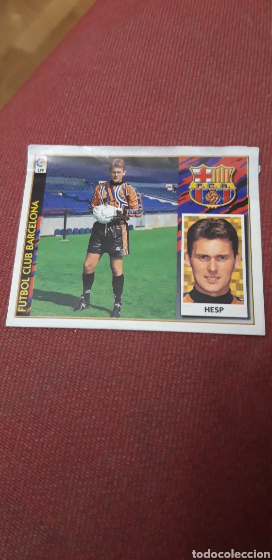 Cromos de f&uacute;tbol: Hesp Barcelona este 97 98 1997 1998 ventanilla - Foto 1