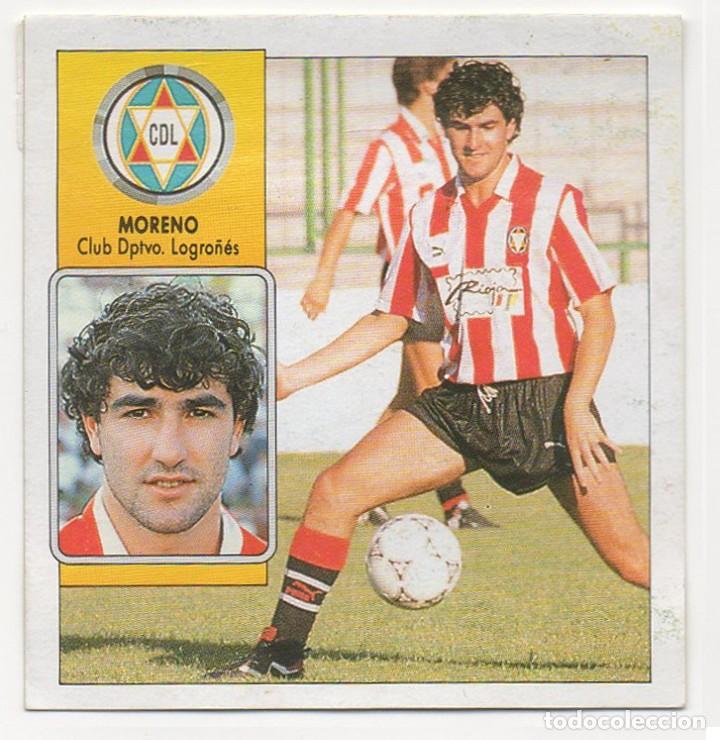 Cromos de f&uacute;tbol: ESTE 92-93 MORENO. RECUPERADO. - Foto 1