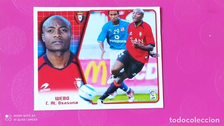 Cromos de f&uacute;tbol: WEBO OSASUNA ESTE 05 06 2005 2006 - Foto 1
