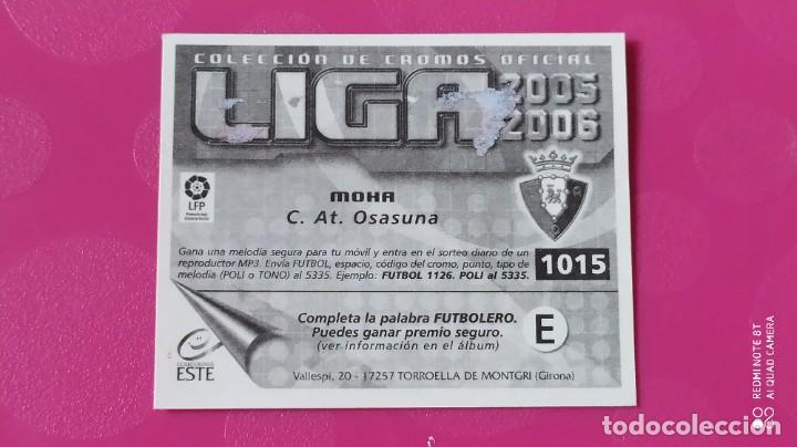 Cromos de f&uacute;tbol: MOHA OSASUNA ESTE 05 06 2005 2006 - Foto 2