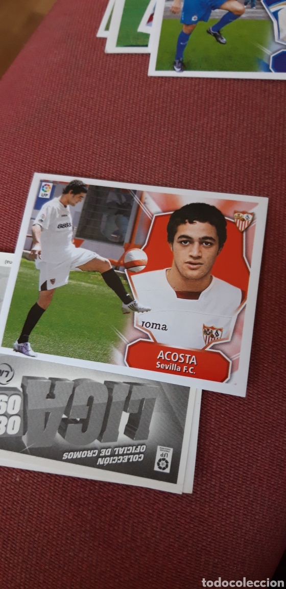 Fu&szlig;ball-Sticker: Acosta este 08 09 2008 2009 sin pegar fichaje 3