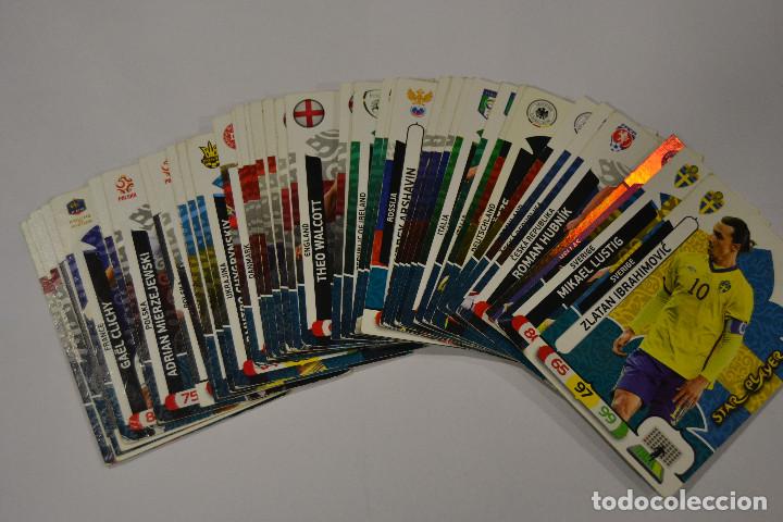Cartes &agrave; collectionner de Football: ADRENALYN EUROCOPA 2012 (EURO 2012) . LOTE 40 DIFERENTES