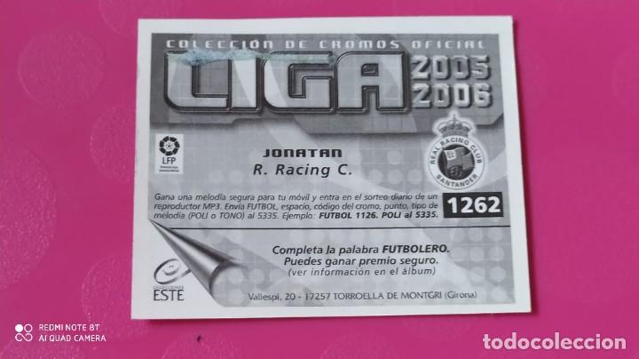 Cromos de f&uacute;tbol: JONATAN RACING SANTANDER ESTE 05 06 2005 2006 - Foto 2