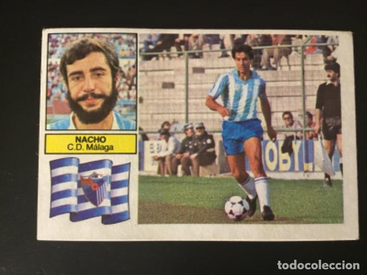 Cromos de f&uacute;tbol: Liga 1982 - 83 ediciones Este Malaga Nacho - Foto 1