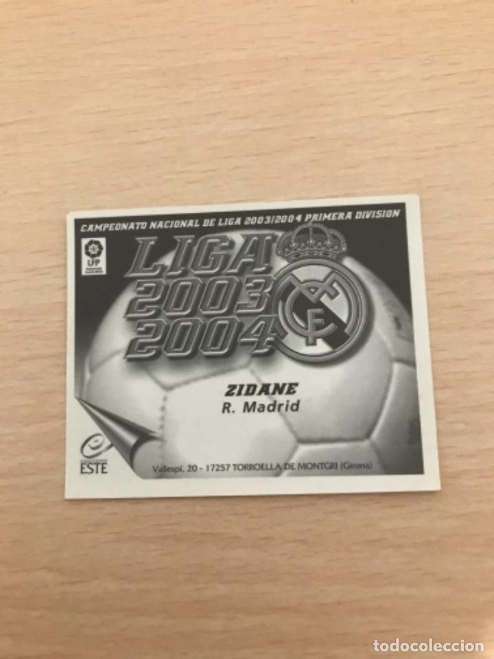 Cromos de f&uacute;tbol: Zidane - Foto 2