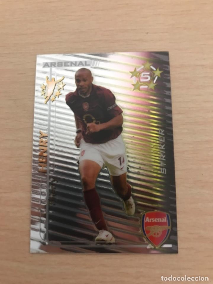 Cromos de f&uacute;tbol: Henry - Foto 1
