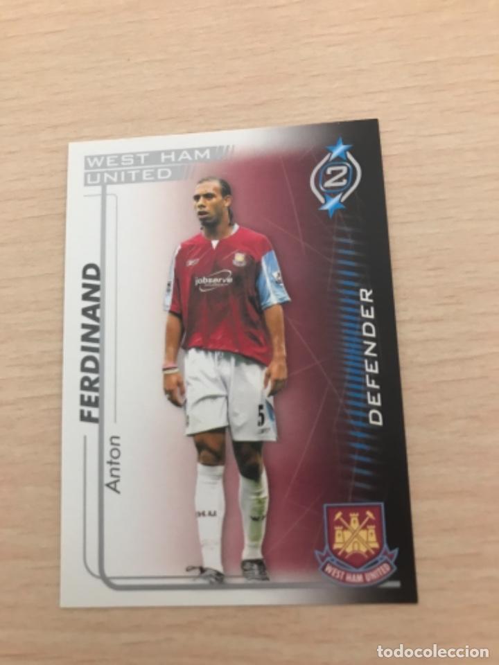 Cromos de f&uacute;tbol: Ferdinand - Foto 1