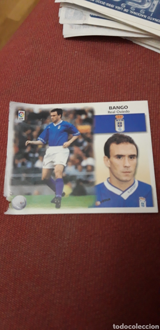 Cromos de f&uacute;tbol: Bango oviedo ventanilla este 99 00 1999 2000 - Foto 1