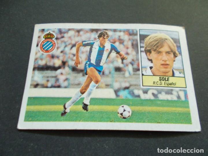 Cromos de f&uacute;tbol: ESTE 84-85 SOLE ESPA&Ntilde;OL SIN PEGAR - Foto 1
