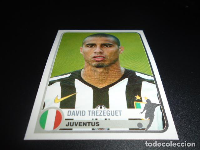 178 DAVID TREZEGUET JUVENTUS STICKER CHAMPIONS OF EUROPE 1955 2005 2004 04  05 PANINI