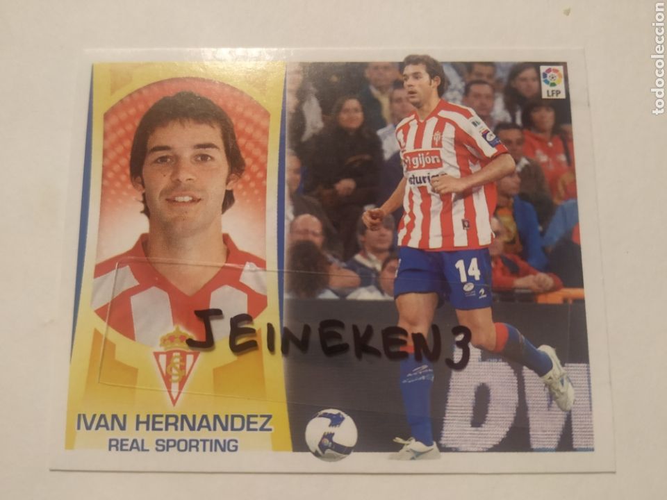 Cromos de f&uacute;tbol: Este Liga 2009/10 5 Iv&aacute;n Hern&aacute;ndez Sporting - Foto 1