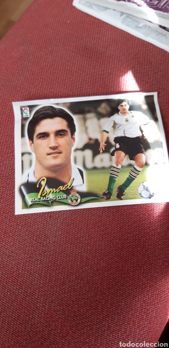 Cromos de f&uacute;tbol: Ismael racing de Santander este 01 00 2000 2001 ventanilla - Foto 1