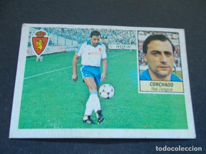 Cromos de f&uacute;tbol: ESTE 84-85 CORCHADO ZARAGOZA SIN PEGAR - Foto 1