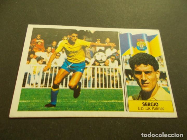 Cromos de f&uacute;tbol: ESTE 86-87 SERGIO LAS PALMAS SIN PEGAR - Foto 1