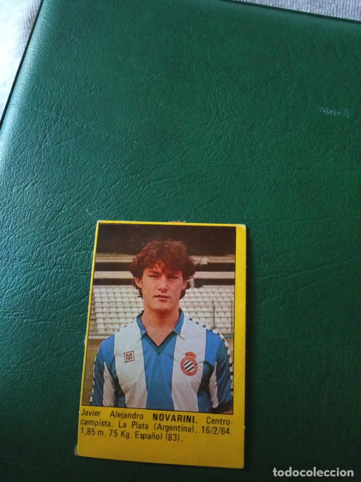 Fu&szlig;ball-Sticker: NOVARINI ESPA&Ntilde;OL CROMOS SUPER ROLLAN 1984 CROMO FUTBOL LIGA 84 - DESPEGADO - FR0 - 52