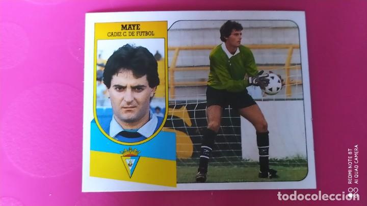 Cromos de f&uacute;tbol: MAYE CADIZ ESTE 91 92 1991 1992 - Foto 1