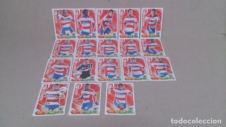 Cromos de f&uacute;tbol: 18 CROMOS DEL GRANADA ADRENALIN 2011_2012 - Foto 2