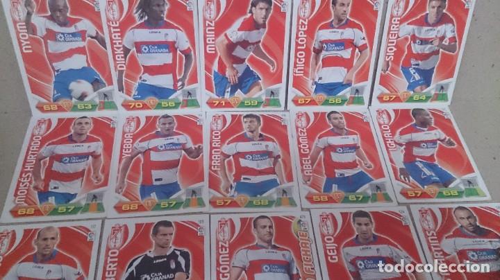 Cromos de f&uacute;tbol: 18 CROMOS DEL GRANADA ADRENALIN 2011_2012 - Foto 5