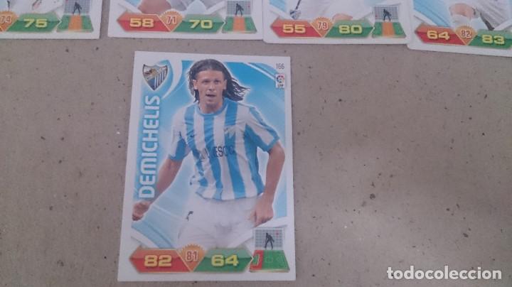 Cromos de f&uacute;tbol: 16 CROMOS DEL MALAGA ADRENALYN 2011_2012 - Foto 3