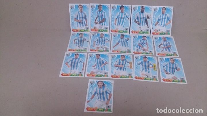 Cromos de f&uacute;tbol: 16 CROMOS DEL MALAGA ADRENALYN 2011_2012 - Foto 7