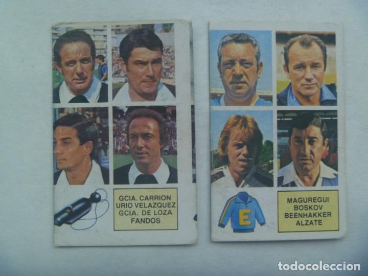 Cromos de Futebol: LOTE DE 2 CROMOS DE FUTBOL DE LA LIGA 1982 - 83 , EDICIONES ESTE : ENTRENADORES Y ARBITROS