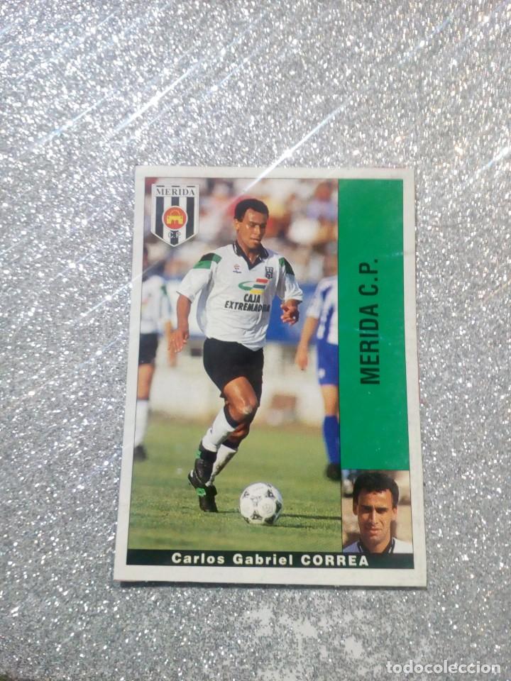 Figurine di Calcio: CROMO DE FUTBOL CORREA MERIDA LIGA 95-96 PANINI 1995 1996 *
