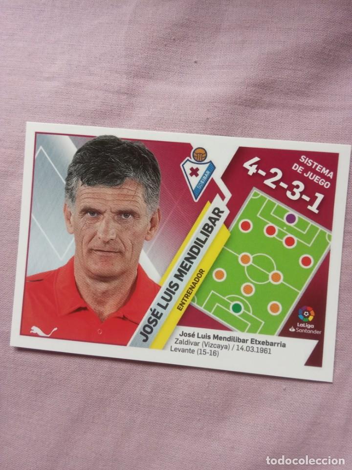 Cromos de f&uacute;tbol: Mendilibar - Eibar - Temporada 2019 - 2020 - Foto 1
