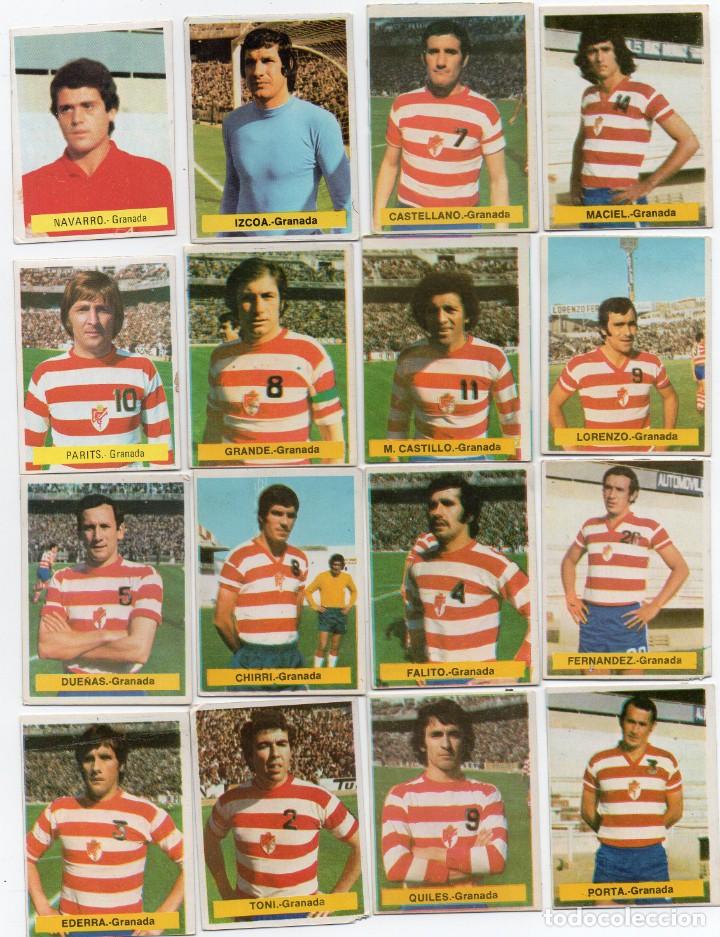 Cromos de f&uacute;tbol: GRANADA 1975 DE EDICIONES FINI, - Foto 1