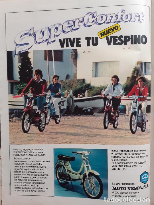 Cromos de F&uacute;tbol: ANUNCIO VESPA VESPINO