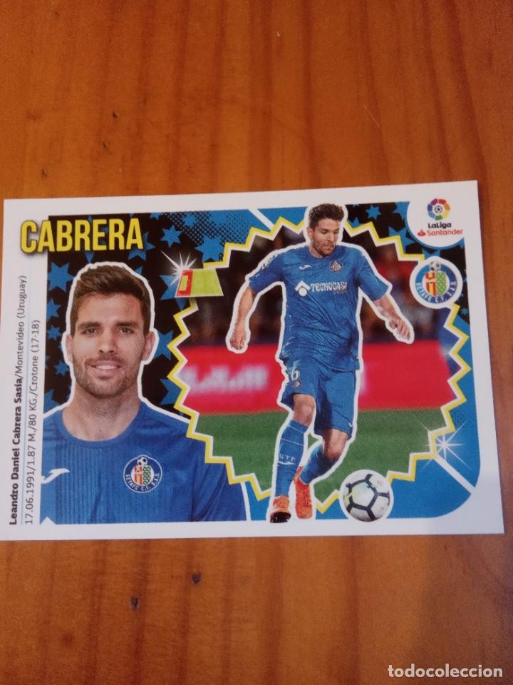 Cromos de f&uacute;tbol: Cabrera - Getafe - Temporada 2018 - 2019 - Foto 1