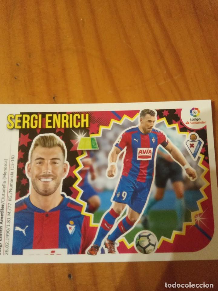 Cromos de f&uacute;tbol: Sergi Enrich - Eibar - Temporada 2018 - 2019 - Foto 1